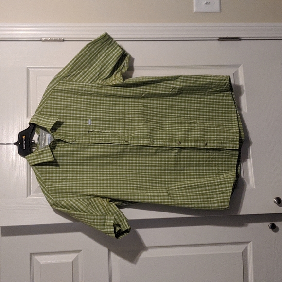 Columbia Other - Columbia plaid Omni shield sun protection outdoor recreation sports shirt XL